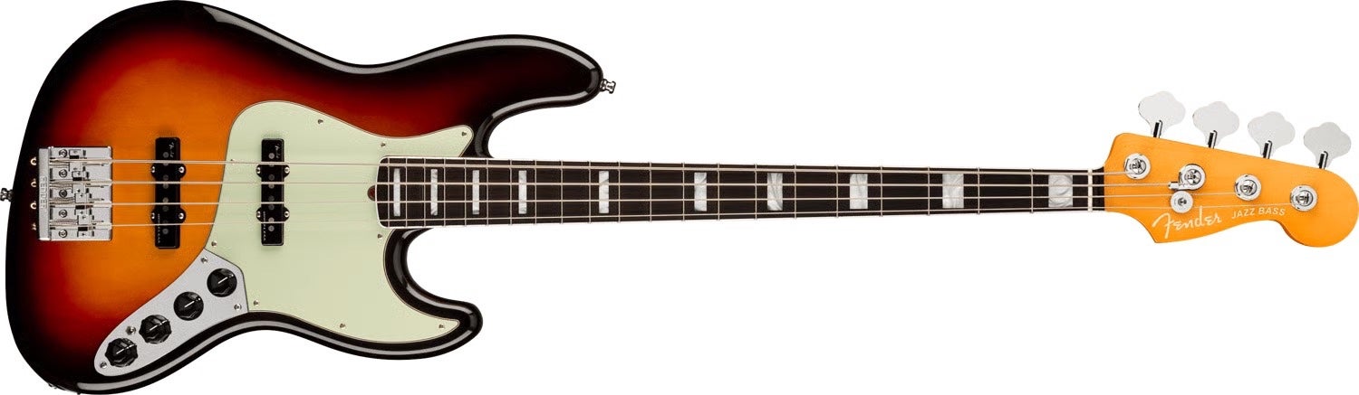 Fender American Ultra Jazz Bass - 2024 Ultraburst with hard case