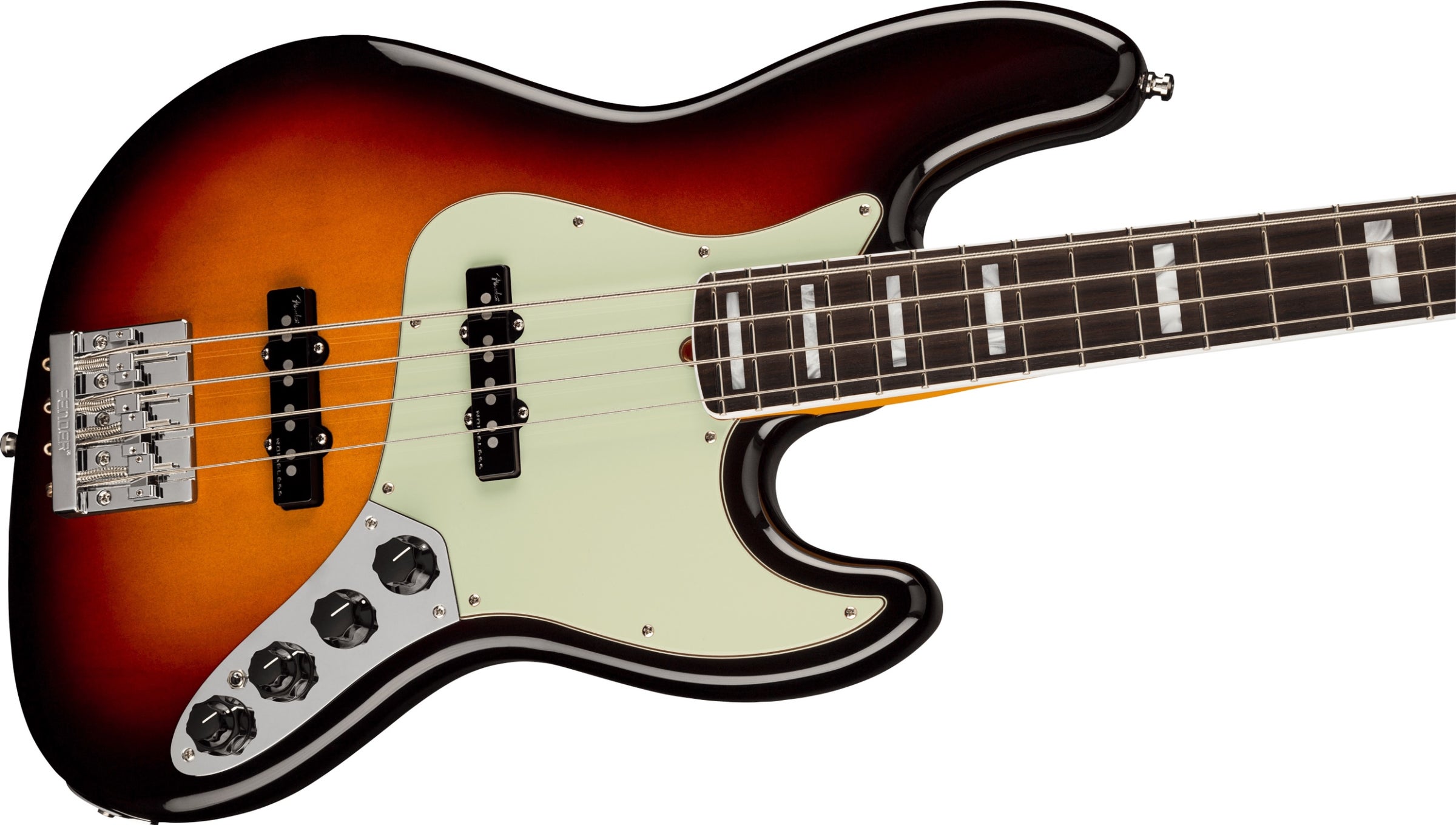 Fender American Ultra Jazz Bass - 2024 Ultraburst with hard case