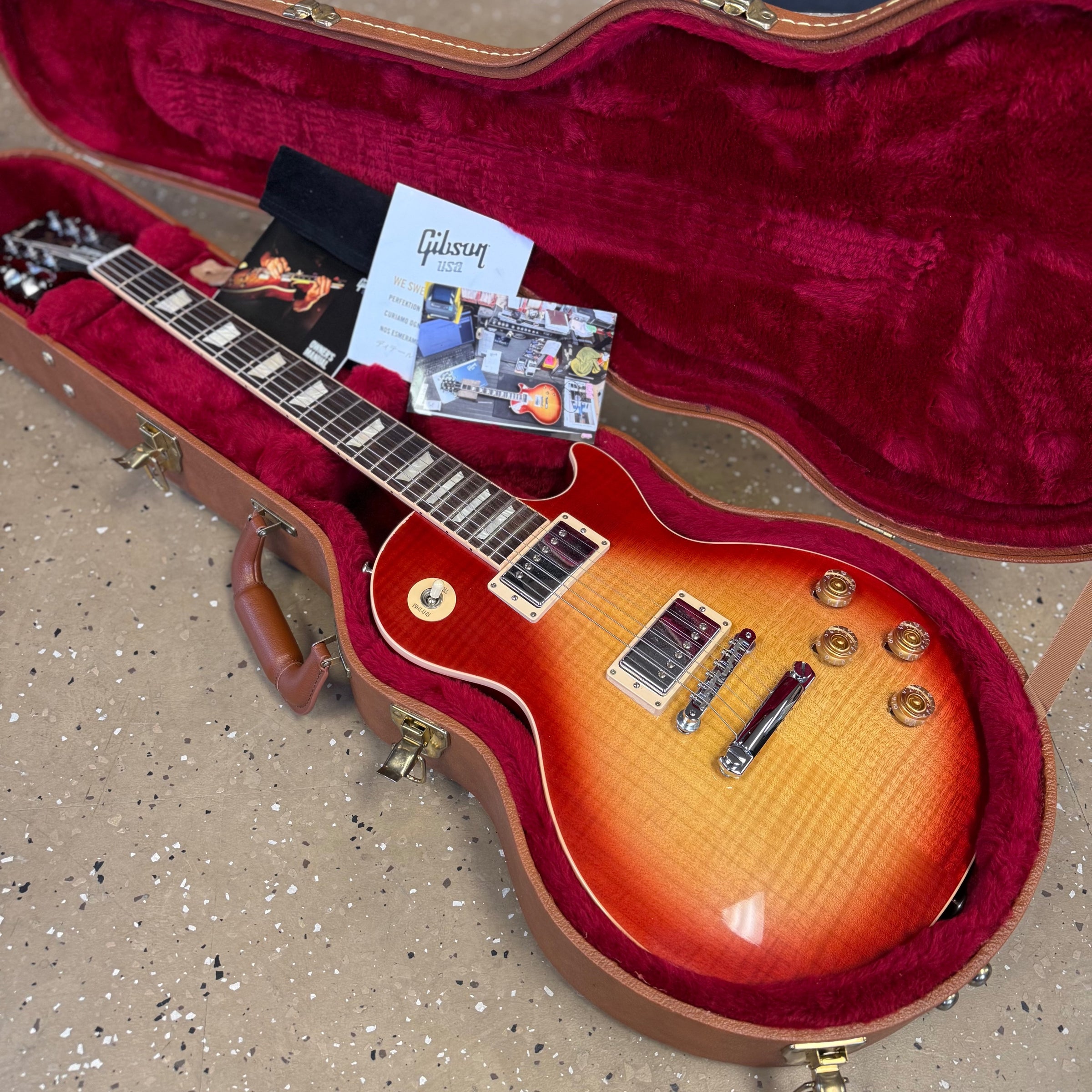 Gibson Les Paul Traditional Pro Plus 2017 - Heritage Cherry