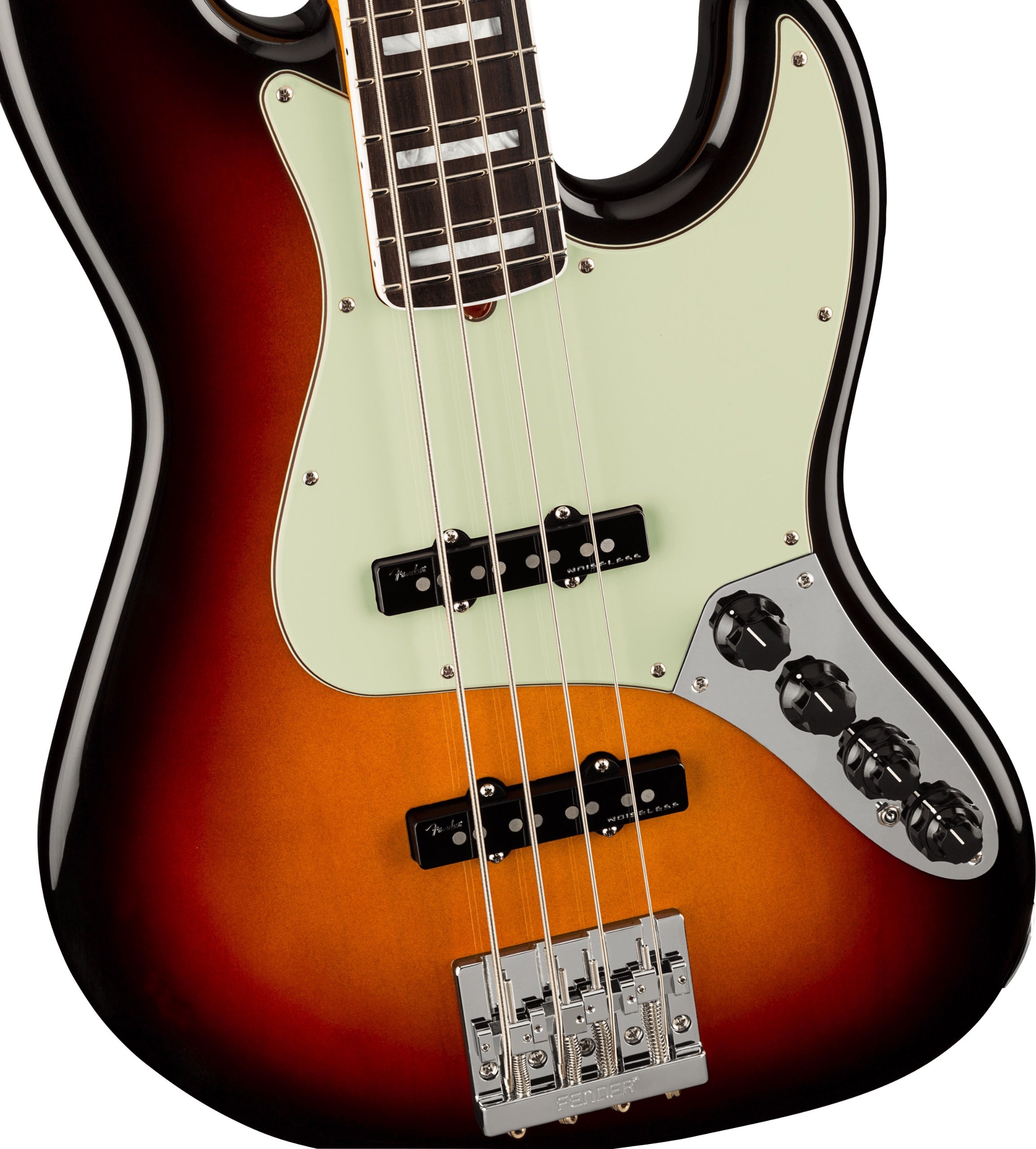 Fender American Ultra Jazz Bass - 2024 Ultraburst with hard case